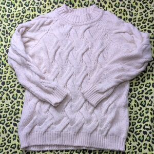 White Knit Sweater Made in Italy